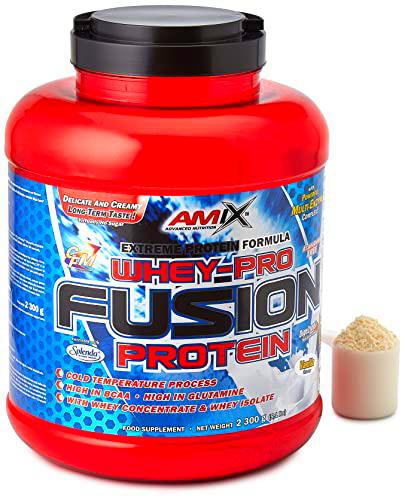 AMIX, Proteína Whey, Pure Fusión, Concentrado de Suero Ultra Filtrado