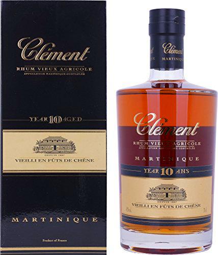 Clément Rhum Vieux Agricole 10 Ans 42% Vol. 0,7l in Giftbox