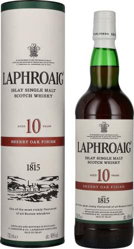 Laphroaig 10 Years Old Sherry Oak Finish 48% Vol. 0,7l in Giftbox