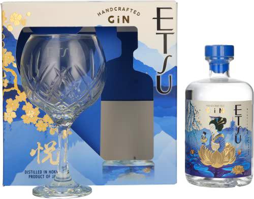 Etsu Handcrafted Gin 43% Vol. 0,7l in Giftbox with glass