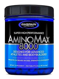 Gaspari Nutrition AminoMax 8000 Tabletas de tamaño