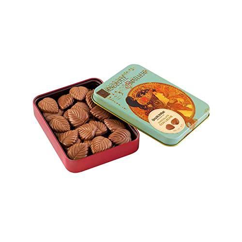 Chocolates Amatller - Pack de 10 Cajas de Bombones en Hojas Finas Chocolate con Leche 32% Cacao (10x60gr)