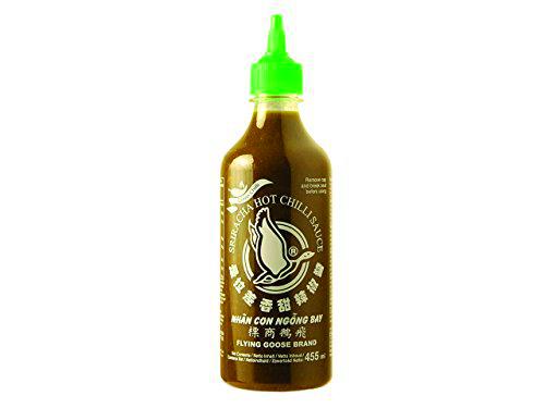 Flying Goose, Salsa de chile (Verde, picante) - 12 de 455 ml