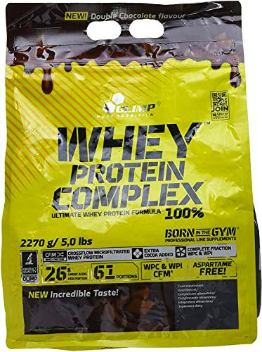 Whey Protein Complex 100%, double chocolate, 2270 g