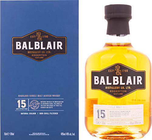 Balblair 15 Years Old Highland Single Malt 46% Vol