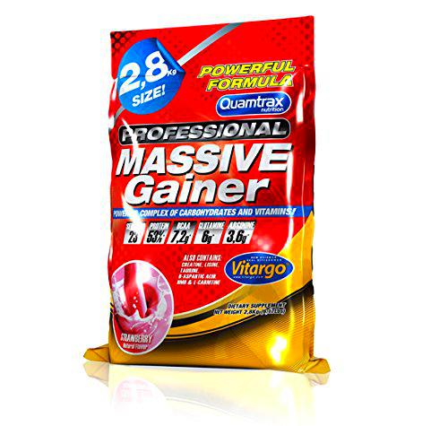 Quamtrax Nutrition Massive Profesional Fresa - 2800 gr