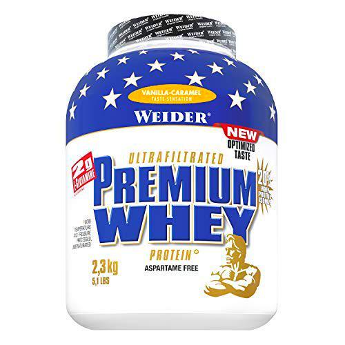 Weider Premium Whey, CFM, 2g de L-Glutamina por toma