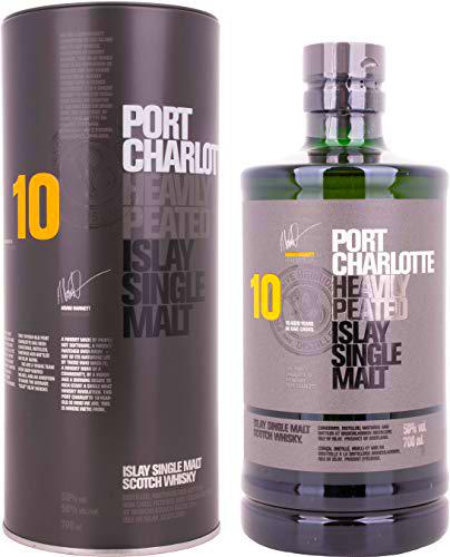 Port Charlotte 10 Years Old Heavily Peated Islay Single Malt 50% Vol