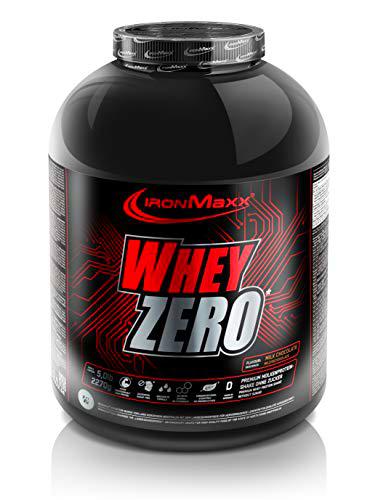 IronMaxx Whey Zero, Batido concentrado de proteína de suero de leche en polvo