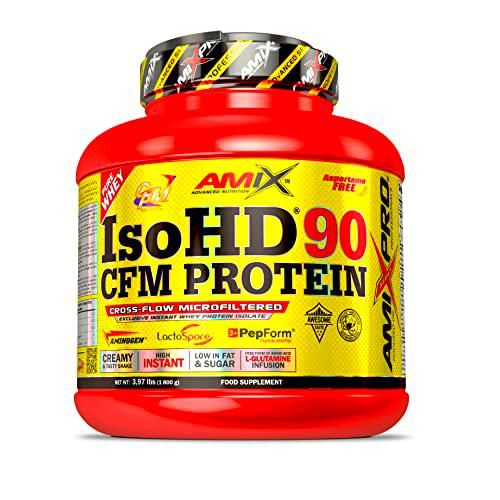 AMIX - Proteína Aislada de Suero en Polvo - Iso HD 90 en Formato de 1,8 kg