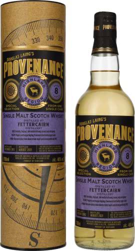 Douglas Laing PROVENANCE Fettercairn 8 Years Old Single Cask Malt 2012 46% Vol