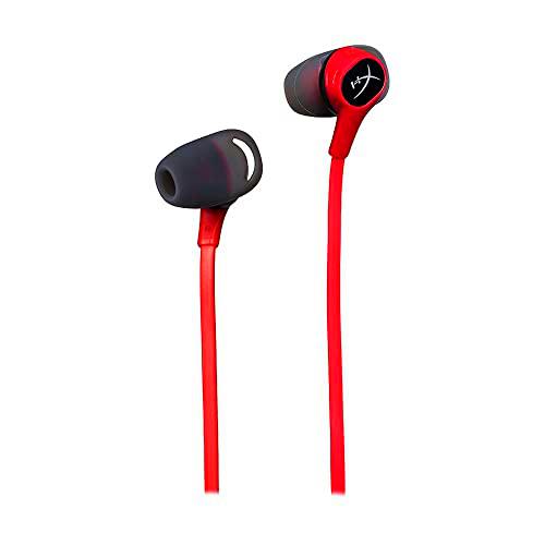 Kingston HyperX Cloud Earbuds Auriculares Dentro de oído Negro, Rojo