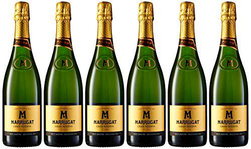 Pinord Marrugat Brut Nature Millesime Cava - Paquete de 6 x 750 ml