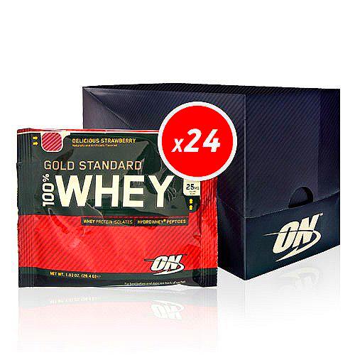 Optimum Nutrition Gold Standard 100% Whey Proteína en Polvo, Fresa