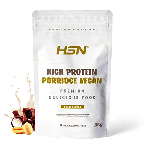 Gachas de Avena Proteicas Veganas de HSN | Sabor Chocolate