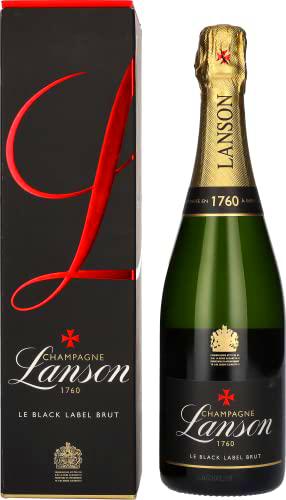 Lanson Black Label Brut 12,5% Vol. 0,75l in Giftbox