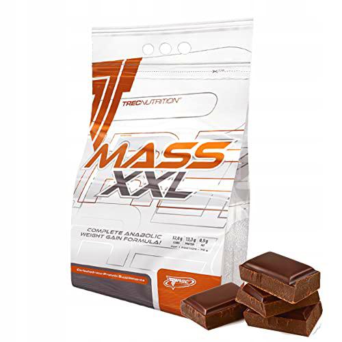 Trec Nutrition Mass XXL Gainer preparado - Sabor: chocolate, 3 kg