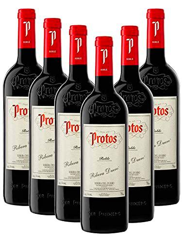 Protos Roble Vino Tinto, Tempranillo, D.O. Ribera del Duero x6 botellas 75cl