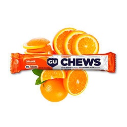 GU Energy Gominolas de Naranja - Paquete de 18 x 54 gr