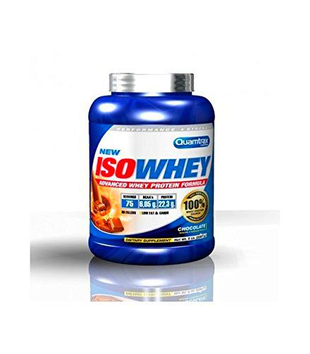 Quamtrax Proteina Iso whey sabor piña colada -2270 gr 75 servicios