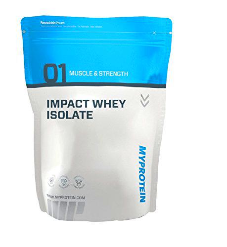 MyProtein Impact Whey Isolate Proteína de Suero, Sabor Chocolate Blanco