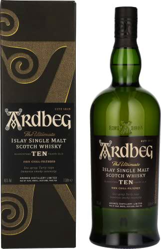 ardbeg 10 years Old en paquete de regalo, 1 l