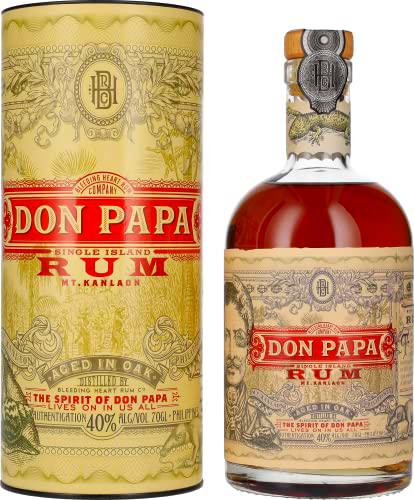 Don Papa Single Island Rum 7 Years Old 40% Vol. 0,7l in Giftbox