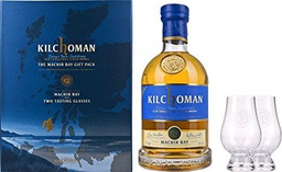 Kilchoman Machir Bay con paquete regalo mit 2 Gläser Whisky