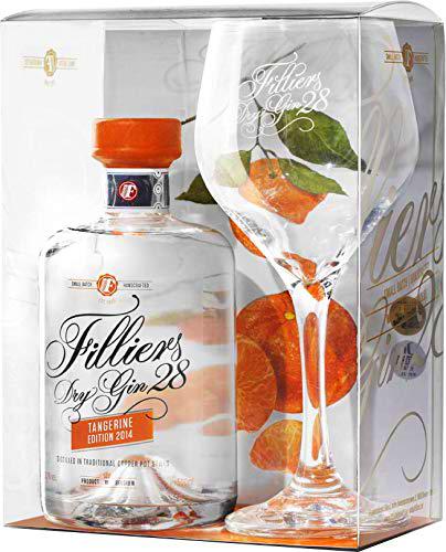 Filliers Tangerine Gin Pack Copa - 500 ml