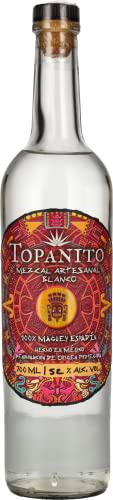 Topanito Mezcal Artesanal Blanco 100% Mague Espadín 52% Vol. 0,7l