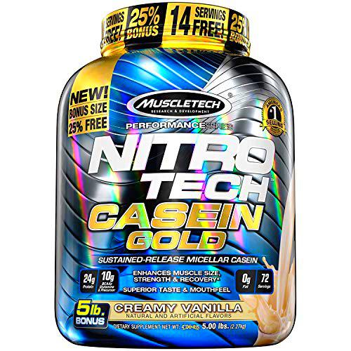 Muscletech Performance Series Nitro Tech Casein Gold Creamy Vanilla