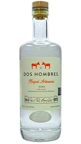 Dos Hombres Mezcal Artesanal JOVEN 100% Agave 42% Vol. 0,7l