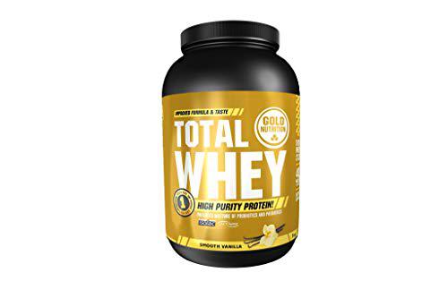 GoldNutrition Total Whey Proteína, Vainilla - 2000 gr