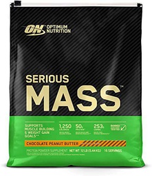 Optimum Nutrition Nutrición Óptima - Masa Seria de Chocolate Pb (sin Azúcar Añadido) 12Lbs 5400 g