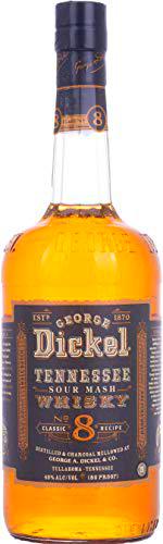 George Dickel Classic Nº 8 Tennessee Sour Mash Whisky 40% Vol. 1l