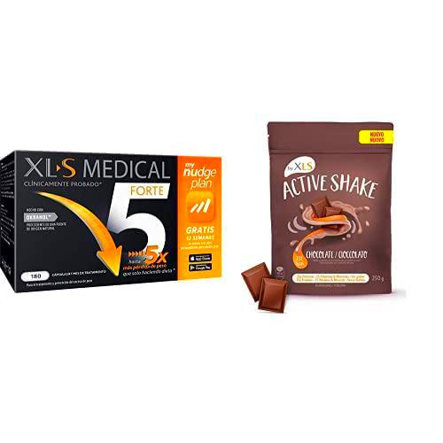 XL-S Medical Forte 5 - Plan personalizado mynudgeplan App + Batido sustitutivo de comidas