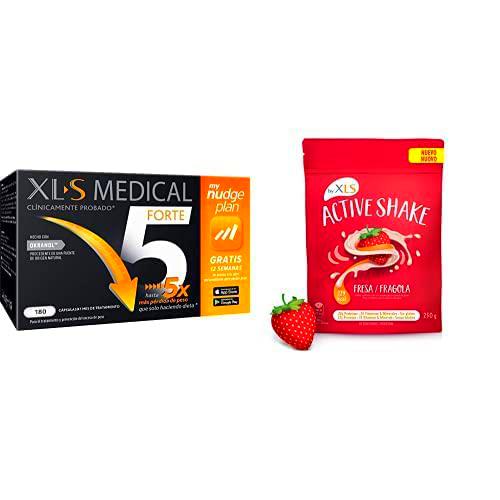 XL-S Medical Forte 5 - Plan personalizado mynudgeplan App + Batido sustitutivo de comidas