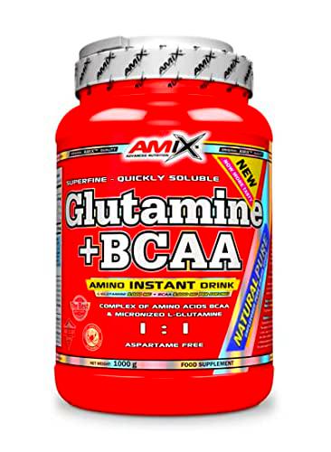 Amix - Glutamina + Bcaa - Suplemento Alimenticio - Mejora del Rendimiento