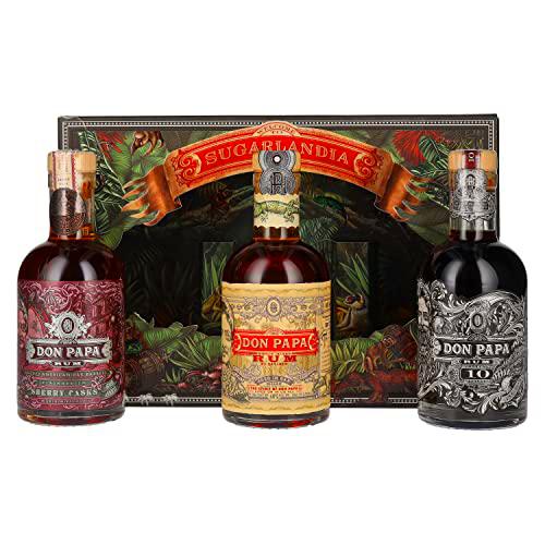 Don Papa Rum Gift Set 42,7% Vol. 3x0,2l in Giftbox