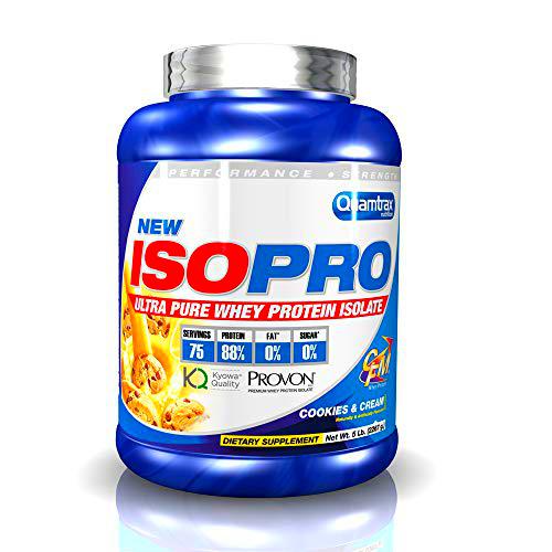 Quamtrax Proteina ISOPRO CFM Sabor Cookies &amp; Cream