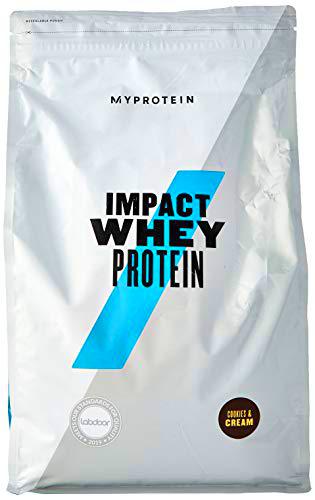 Myprotein Impact Whey Proteína de Suero, Sabor Cookies &amp; Cream