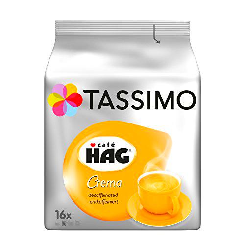 Tassimo Café HAG Crema Decaffeinato Cápsulas de Café