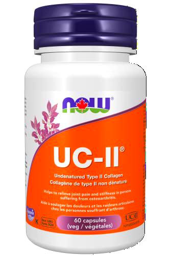 NOW UC-II Undenatured Collagen 40mg 60 Veg Capsules