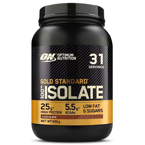 Optimum Nutrition 100% Gold Standard Isolate, Proteina Whey Isolate en Polvo para Aumentar Masa Muscular