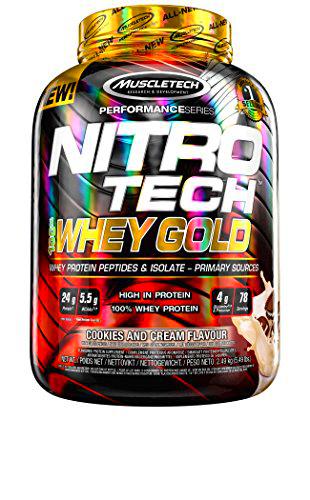 Muscletech Performance Series Nitro Tech 100% Whey Gold (5,5lbs) 2508 g