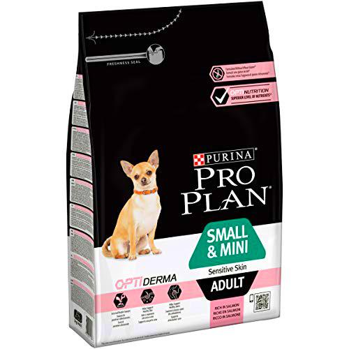 Purina ProPlan Small Derma pienso para Perro Adulto Salmón 4 x 3 Kg