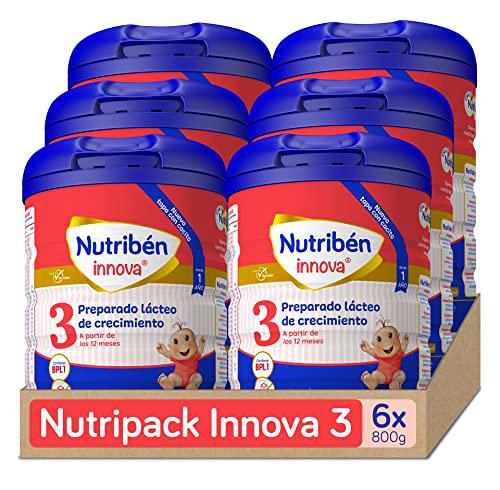 Nutribén Pack Innova 3 - Leche en Polvo de Iniciación para bebés desde los 12 Meses