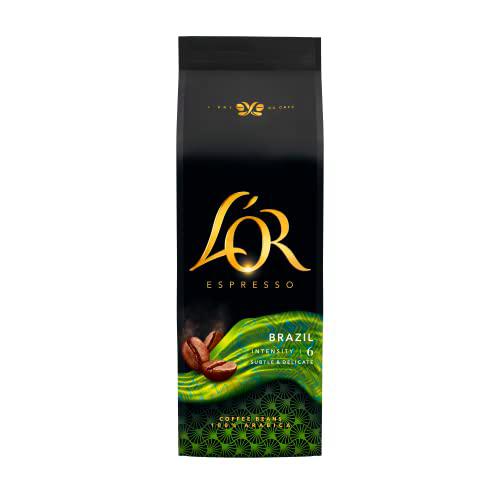 L'OR Café Grano Brazil - 4 paquetes de 500gr (2000gr)