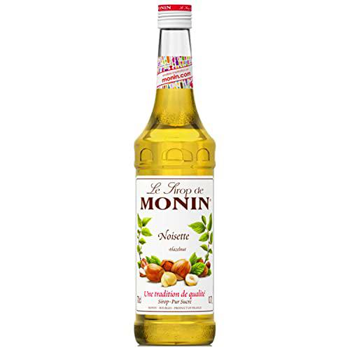 Monin Noisette (sin alcohol) - 3 Paquetes de 3 x 233.33 ml