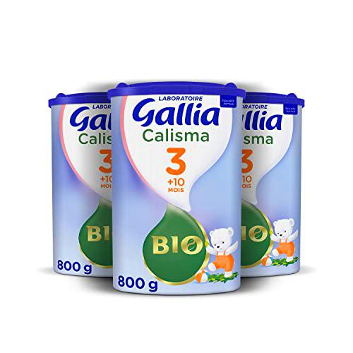 Laboratoire Gallia Calisma 3 Bio ( 3ème âge) - Lait de croissance en poudre